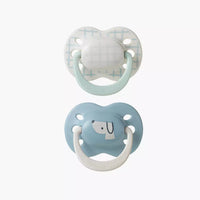 Tommee Tippee Ultra Fit Soother Boy Deco 0-2 Months 2 Pieces