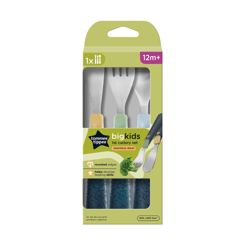 Tommee Tippee First Grown Up Cutlery Set 12 Months+