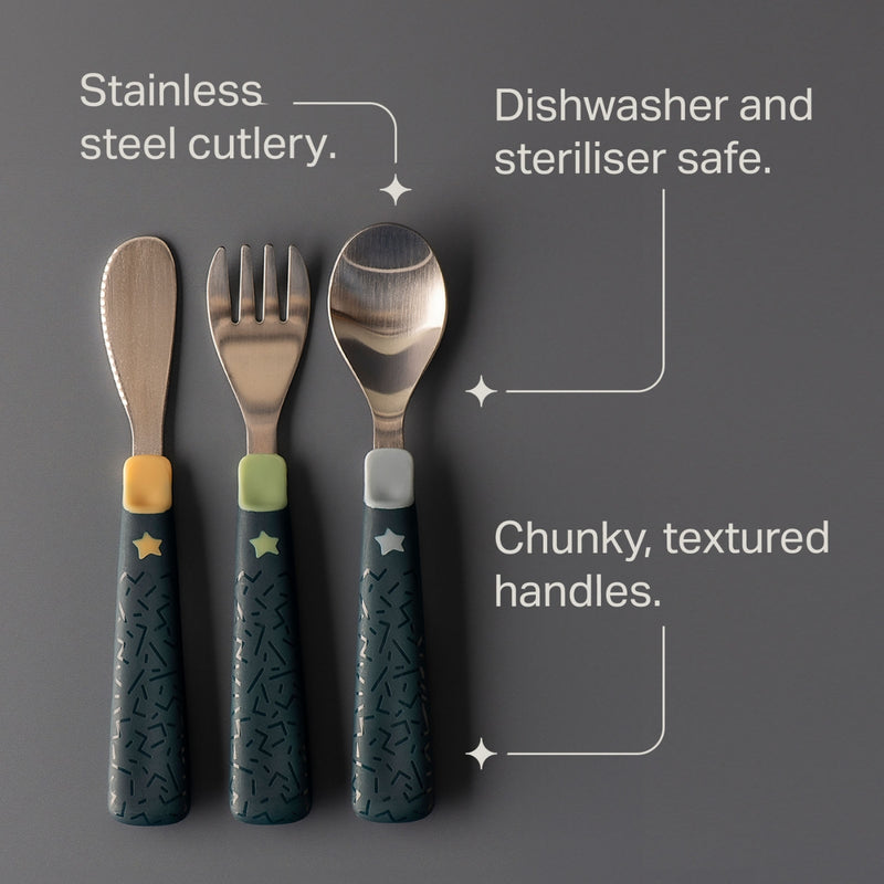 Tommee Tippee First Grown Up Cutlery Set 12 Months+