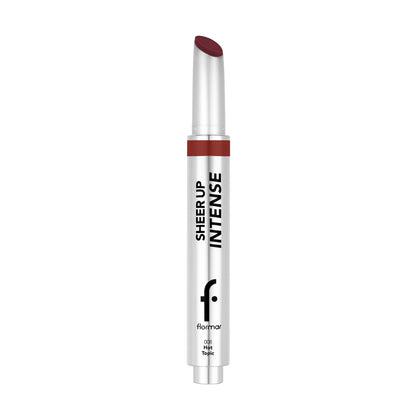 Flormar Sheer Up Intense Lipstick 008 Hot Topic 2.3g