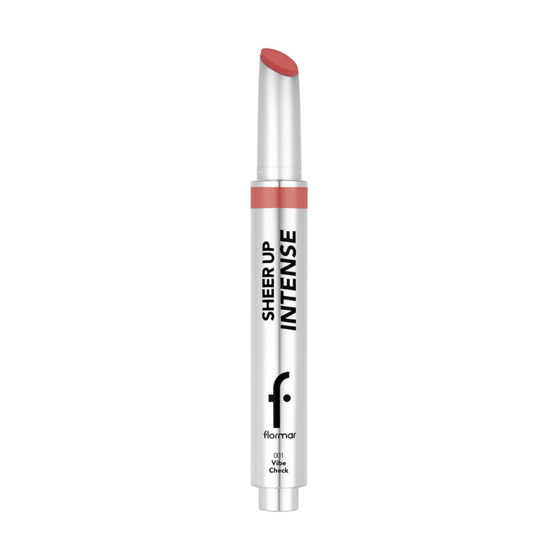 Flormar Sheer Up Intense Lipstick 01 Vibe Check 2.3g