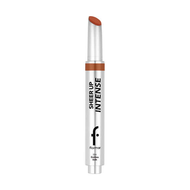 Flormar Sheer Up Intense Lipstick 04 Golden Edit 2.3g