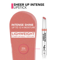 Flormar Sheer Up Intense Lipstick 06 Spark Click 2.3g