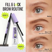 Maybelline Super Lock Brow Glue Gel Deep Brown 7ml
