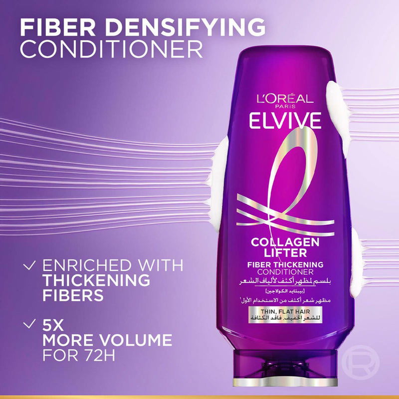 Loreal Paris Elvive Collagen Lifter Fiber Thickening Conditioner 360ml