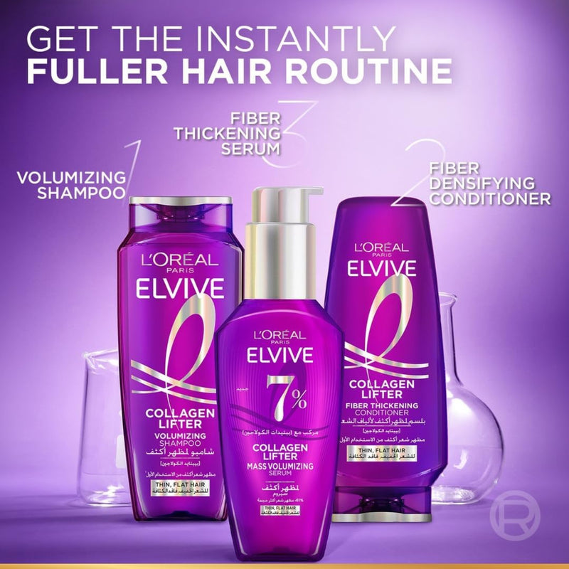 Loreal Paris Elvive Collagen Lifter Fiber Thickening Conditioner 200ml