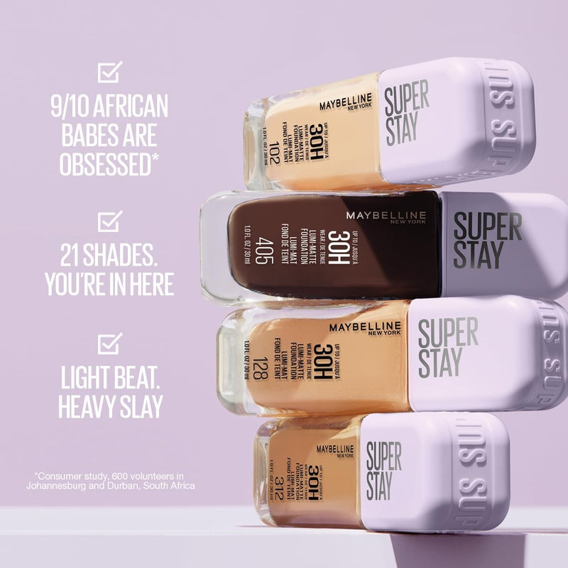 Maybelline Superstay 30H Lumi Matte Foundation 356