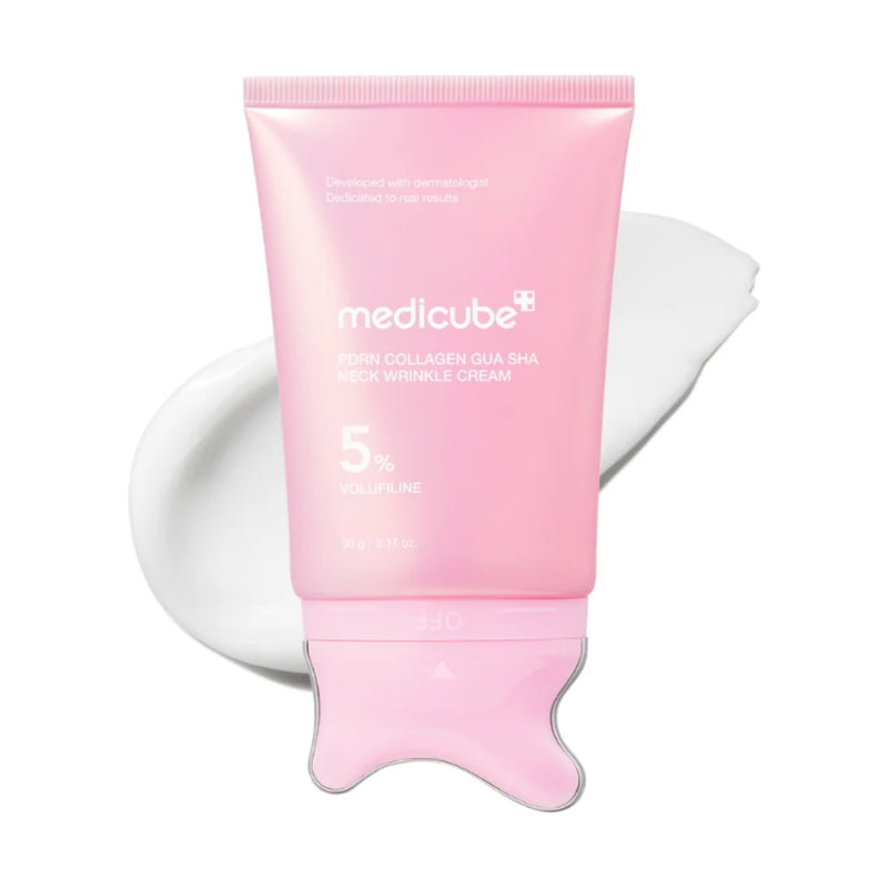 Medicube PDRN Collagen Gua Sha Neck Wrinkle Cream 90g