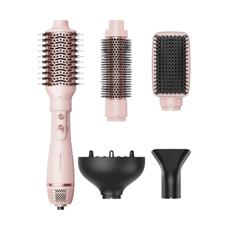 Wavytalk Air Sculpt 5 In 1 Hot Air Brush Set Pink