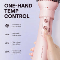 Wavytalk Air Sculpt 5 In 1 Hot Air Brush Set Pink