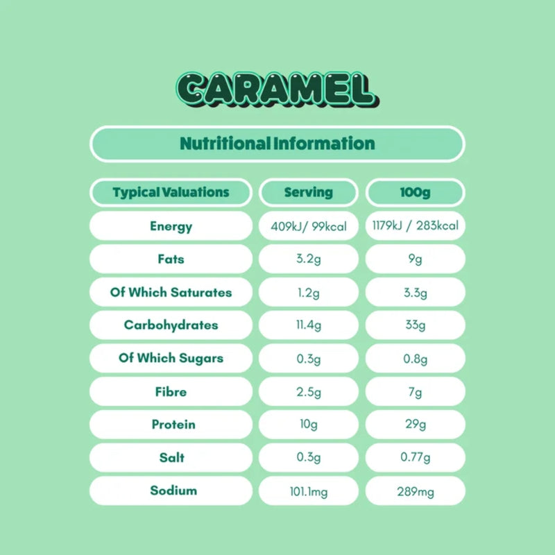 YuBi Bar Protein Bar Caramel 35g