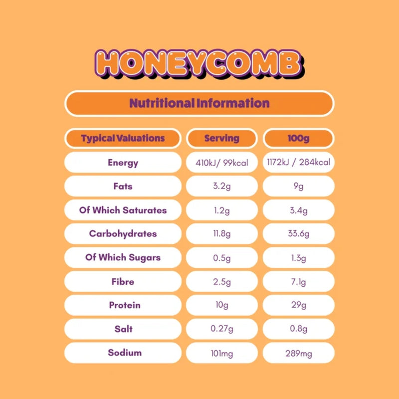 YuBi Bar Protein Bar Honeycomb 35g