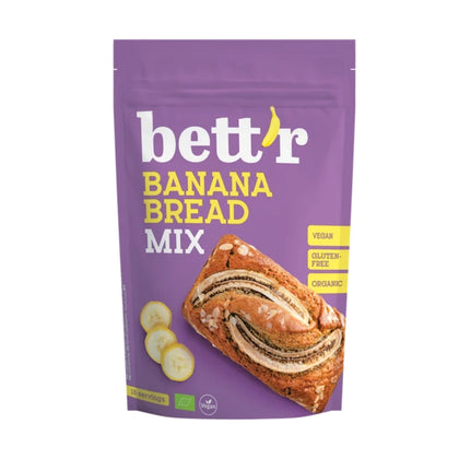 Bett'r Organic Banana Bread Mix 300g