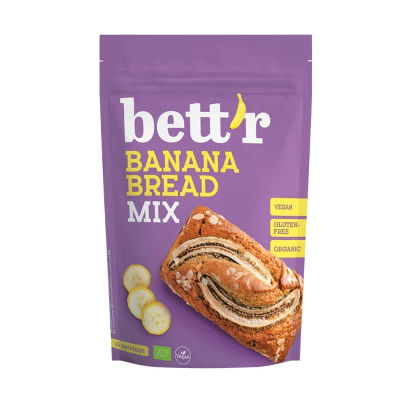 Bett'r Organic Banana Bread Mix 300g