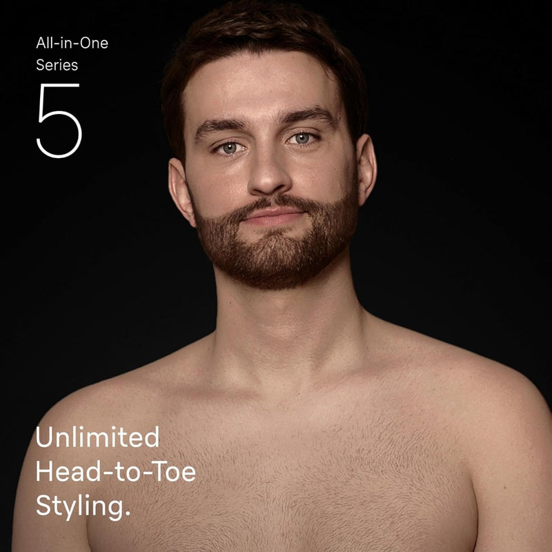 Braun All in One Trimmer Series 5 Unlimited Head To Toe Styling AIO5520