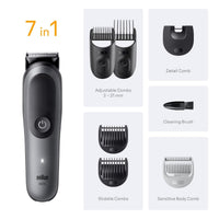 Braun All in One Trimmer Series 5 Unlimited Head To Toe Styling AIO5520