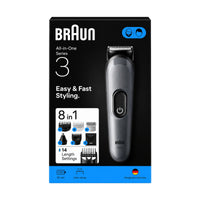 Braun All in One Trimmer Series 3 Easy & Fast Styling AIO3540