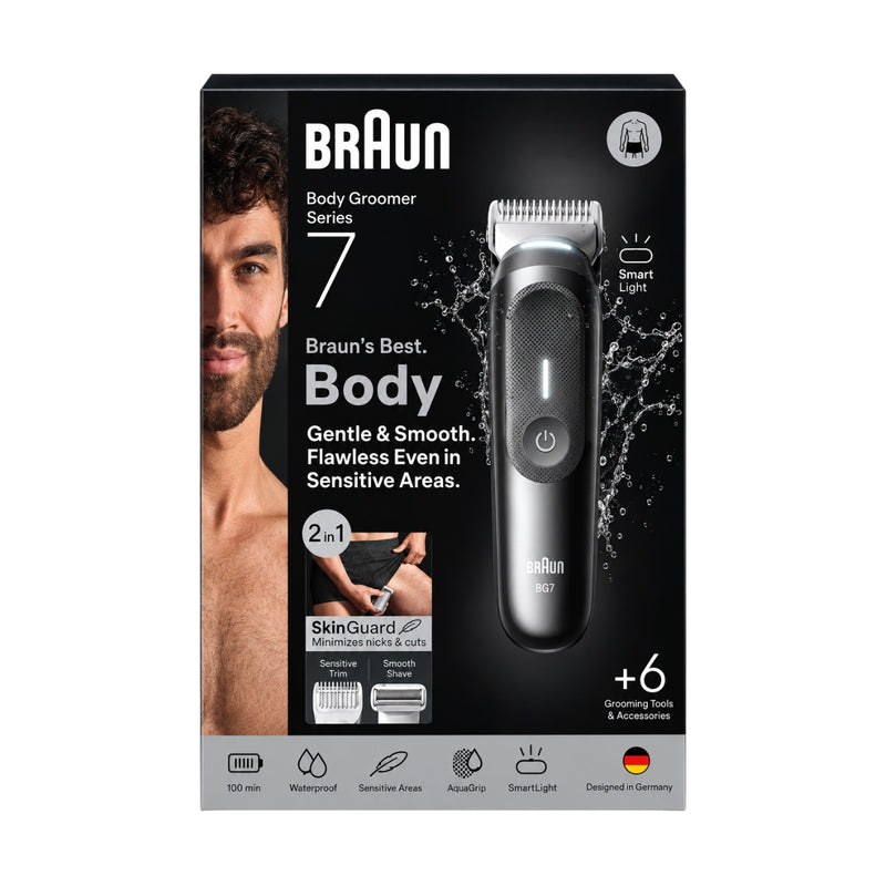 Braun Body Groomer Series 7 Gentle & Smooth Trim BG7550
