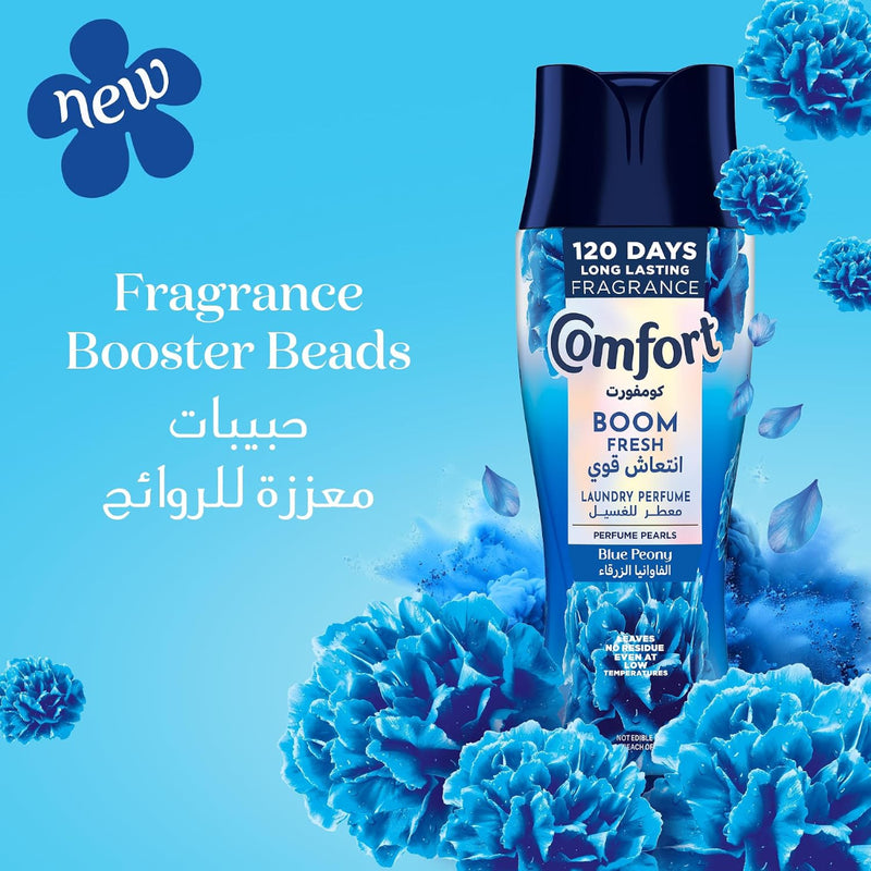 Comfort Laundry Perfume Pearls Blue Peony 200g