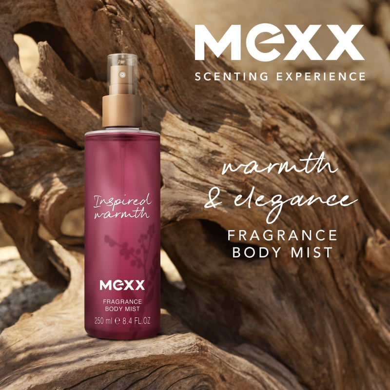 Mexx Inspired Warmth Fragrance Body Mist 250ml