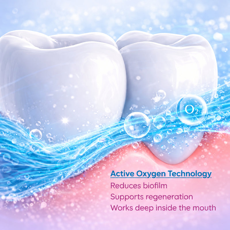 Miradent Mouthwash Oxysafe Active +F 500ml