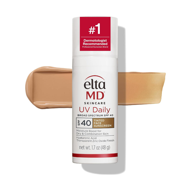 Elta MD UV Daily Moisturizing Facial Sunscreen Tinted SPF40 50ml