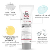 Elta MD UV Sheer Face & Body Sunscreen SPF50 50ml