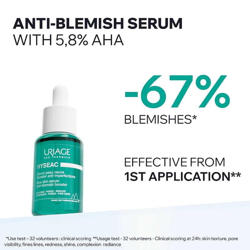 Uriage Hyseac New Skin Anti Blemish Booster Serum 30ml