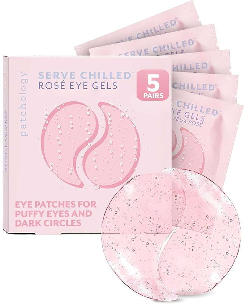Patchology Serve Chilled Rose Eye Gel 5 Pairs