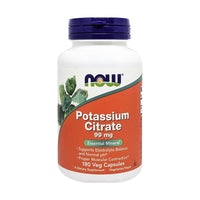 Now Potassium Citrate 180 VegeCapsules