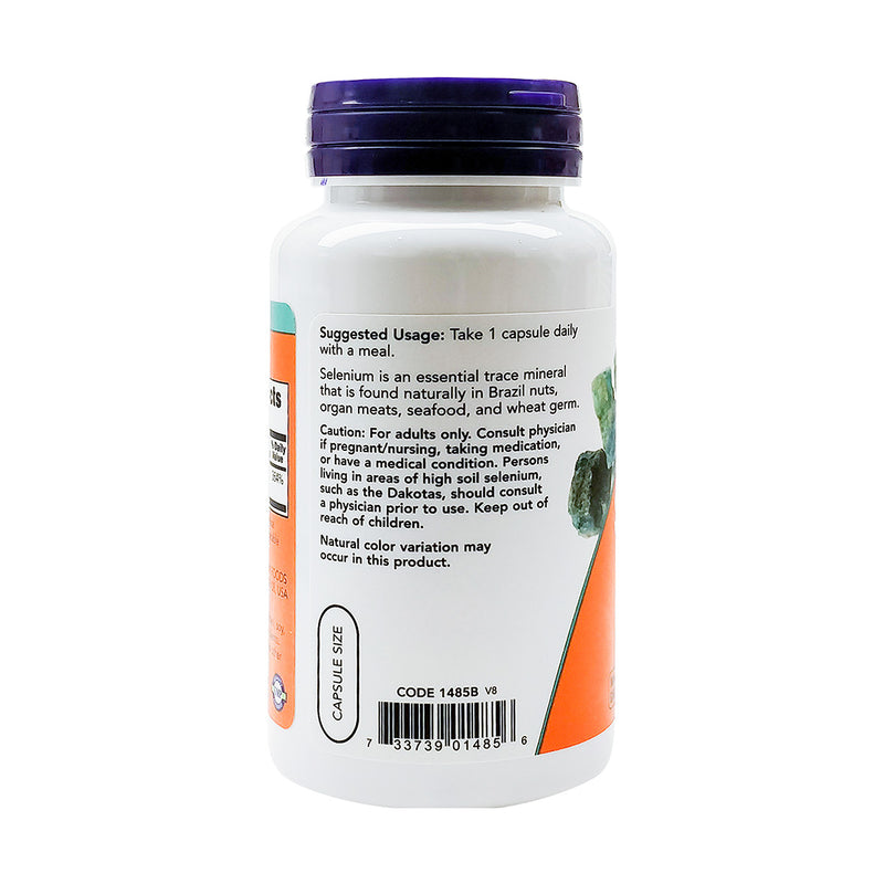 Now Selenium 200mcg 90 VegeCapsules
