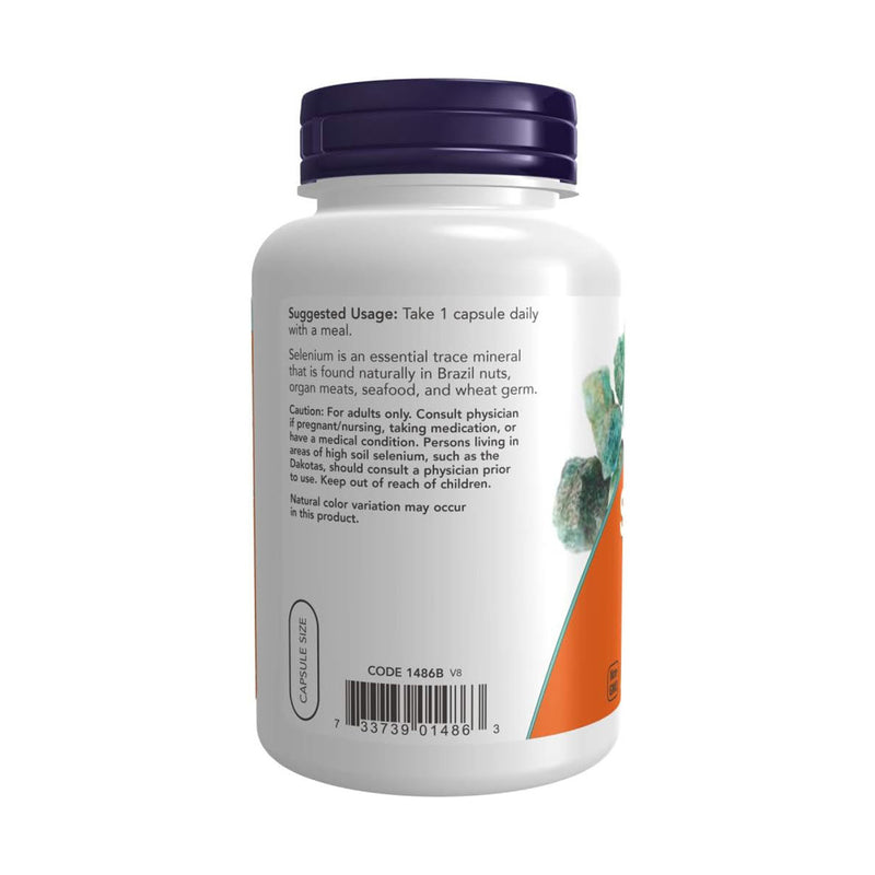 Now Selenium 200mcg 180 VegeCapsules