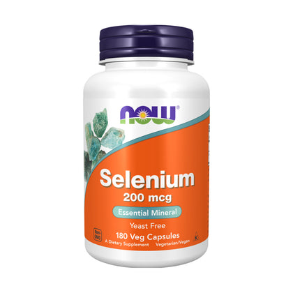 Now Selenium 200mcg 180 VegeCapsules