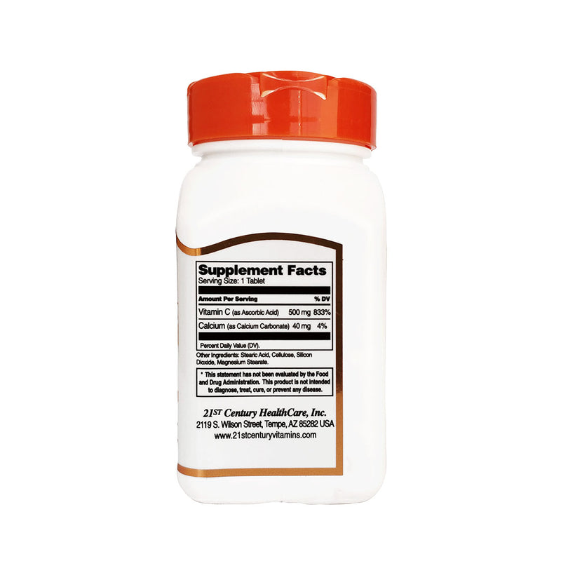 21st Century C 500mg Time Released 110 Tablets
