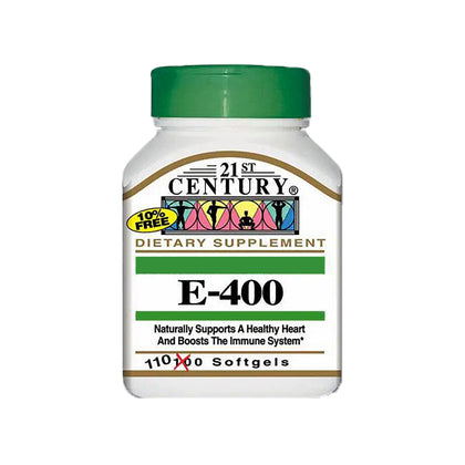 21st Century E 400IU 110 Softgels - Chemist Warehouse UAE