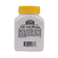 21st Century Folic Acid 400mcg 250 Tablets