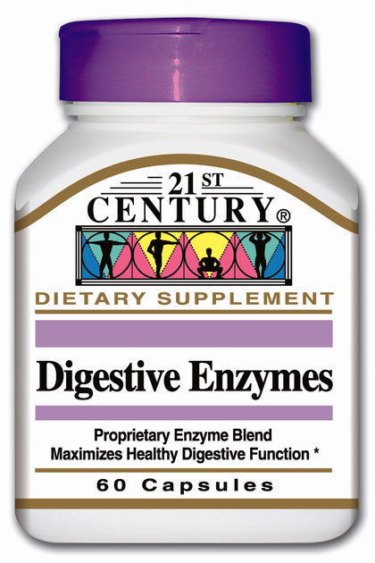 21st Century Digestive Enzymes 60 Capsules - Chemist Warehouse UAE