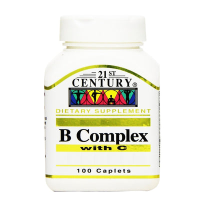 21st Century B Complex With Vitamin C 100 Tablets - Chemist Warehouse UAE