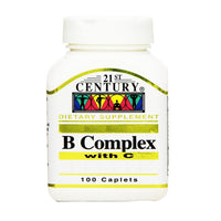 21st Century B Complex With Vitamin C 100 Tablets
