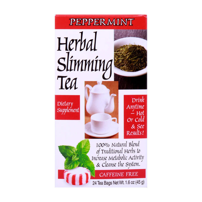 21st Century Herbal Slimming Tea Peppermint 24 Bags