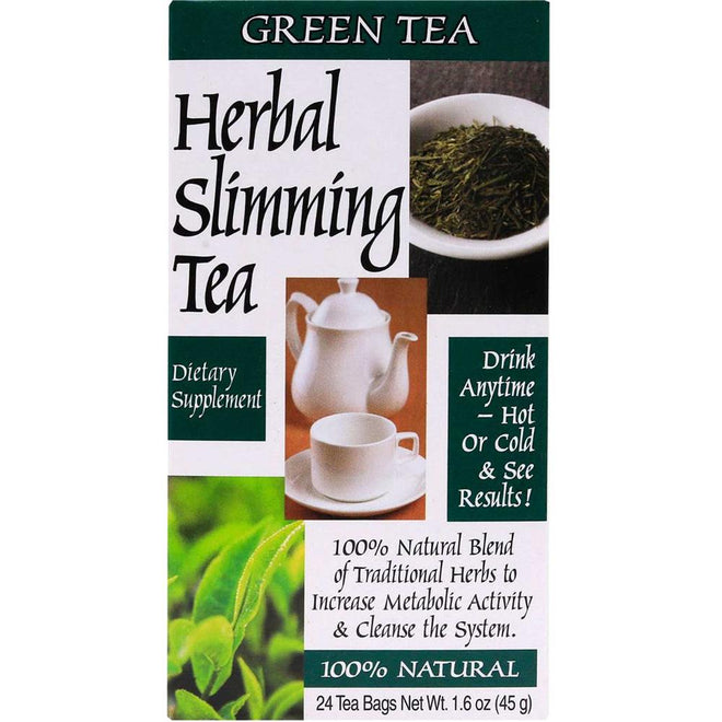21st Century Herbal Slimming Tea Green Tea 24 Bags