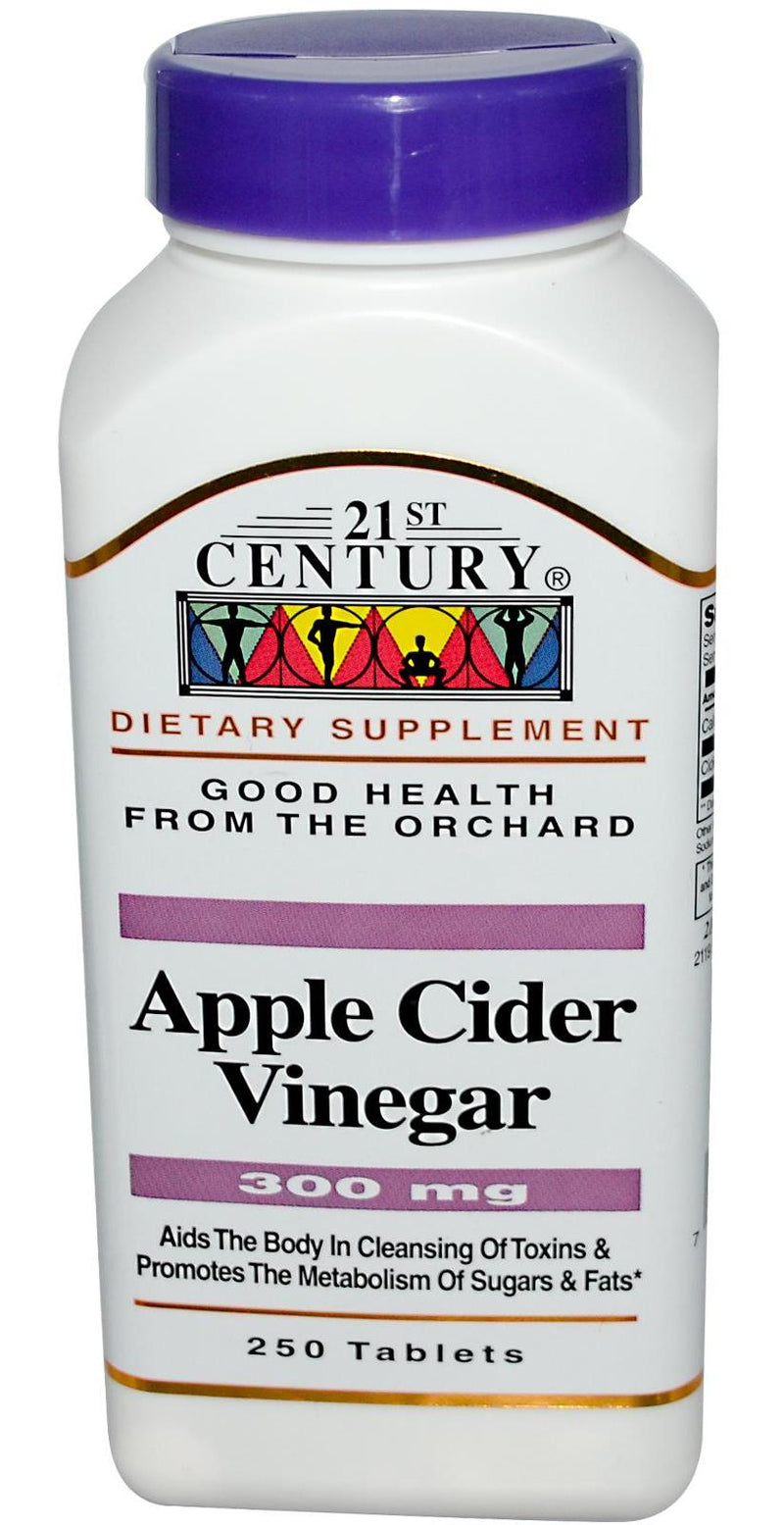 21st Century Apple Cider Vinegar 300mg 250 Tablets
