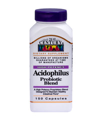 21st Century Acidophilus Probiotic Blend 150 Capsules