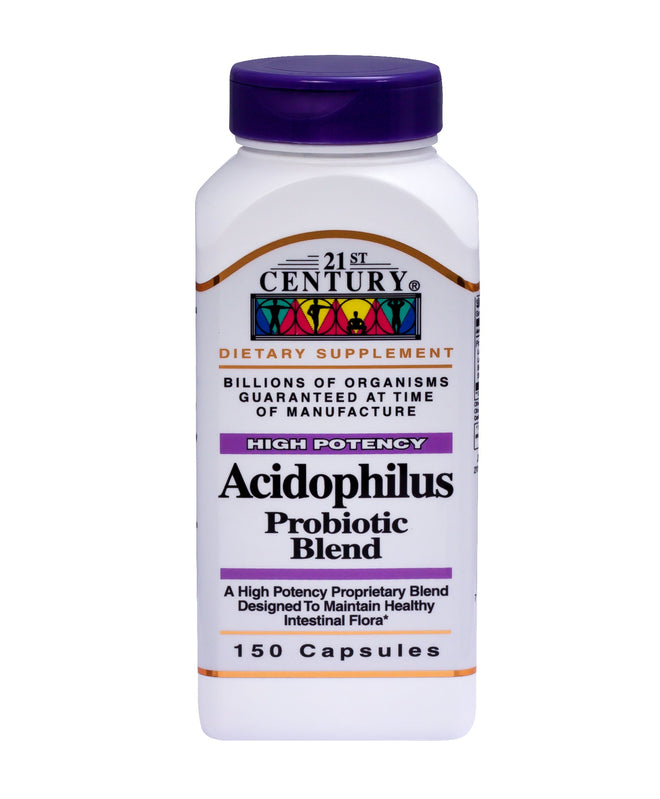 21st Century Acidophilus Probiotic Blend 150 Capsules