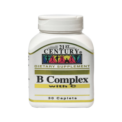 21st Century B Complex With Vitamin C 30 Tablets - Chemist Warehouse UAE