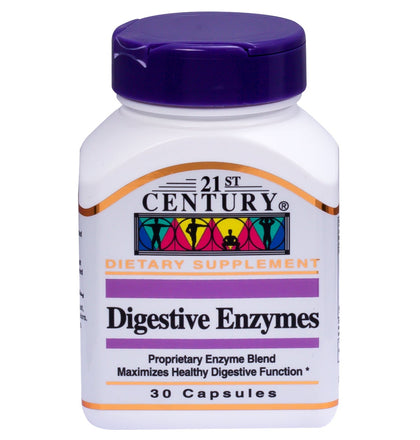 21st Century Digestive Enzymes 30 Capsules - Chemist Warehouse UAE