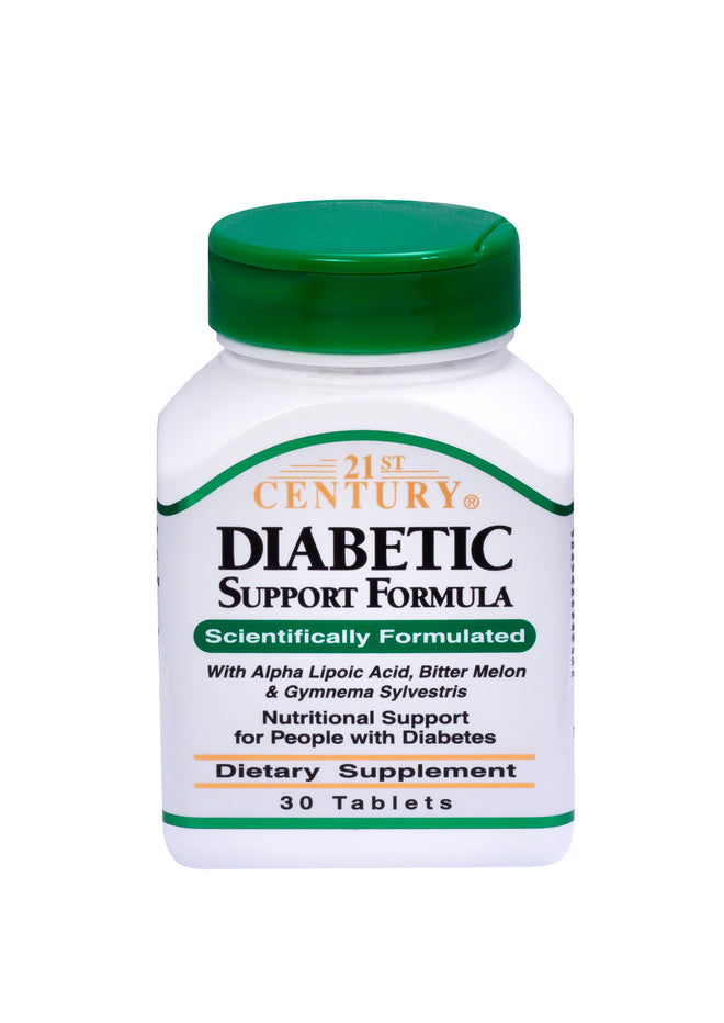 21st Century Diabetic Formula 30 Tablets