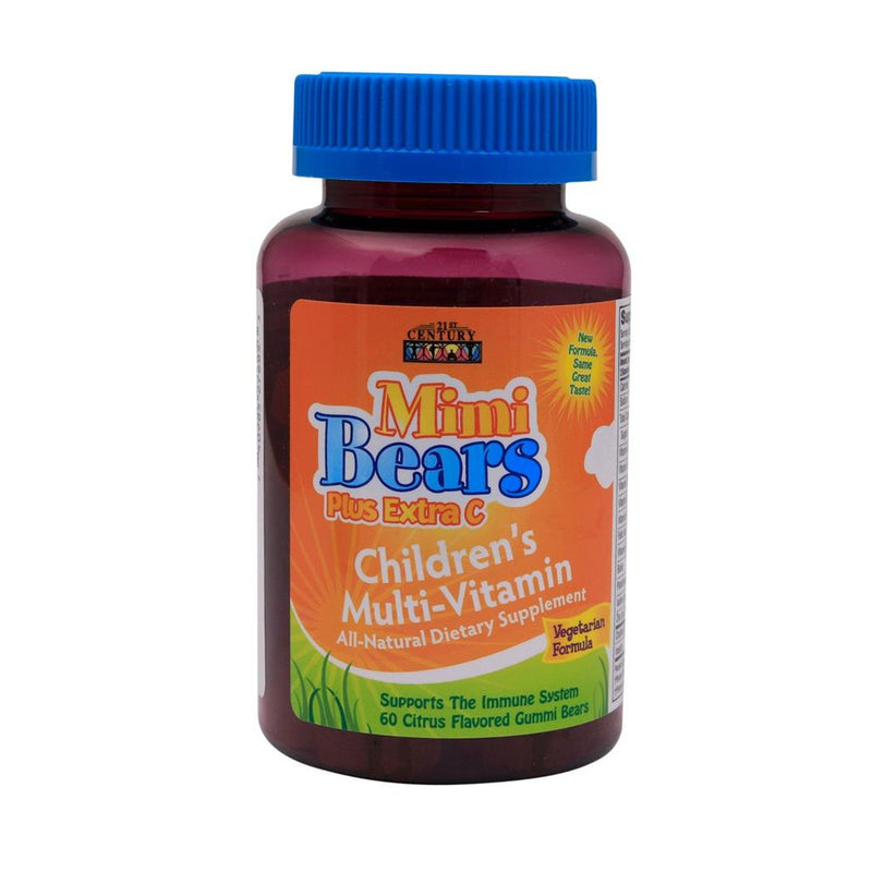 21st Century Mimi Bears Plus Extra C 60 Gummies