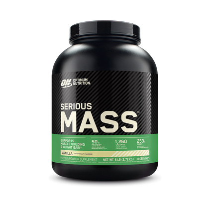 Optimum Nutrition Serious Mass Protein Vanilla 2.72kg - Chemist Warehouse UAE