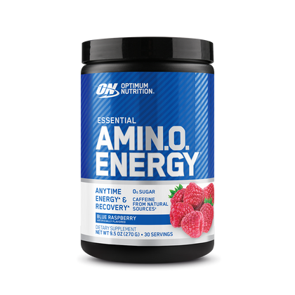 Optimum Nutrition Amino Energy Blue Raspberry 270g - Chemist Warehouse UAE